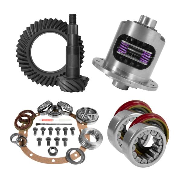 Yukon Gear & Axle - Yukon 8.6in GM 3.42 Rear Ring & Pinion Install Kit 30 Spline Positraction Axle Bearings and Seals | YGK2026 - Image 1