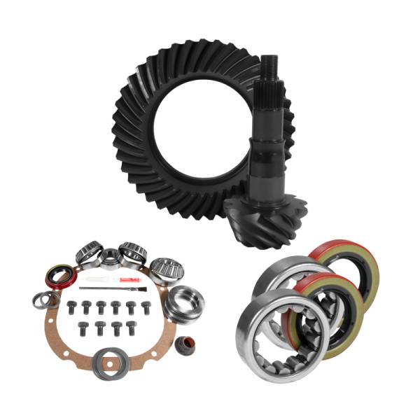 Yukon Gear & Axle - Yukon Gear 8.8in Ford 3.55 Rear Ring & Pinion Install Kit 2.53in OD Axle Bearings and Seals | YGK2045 - Image 1