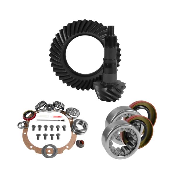 Yukon Gear & Axle - Yukon Gear 8.8in Ford 3.55 Rear Ring & Pinion Install Kit 2.99in OD Axle Bearings and Seals | YGK2055 - Image 1