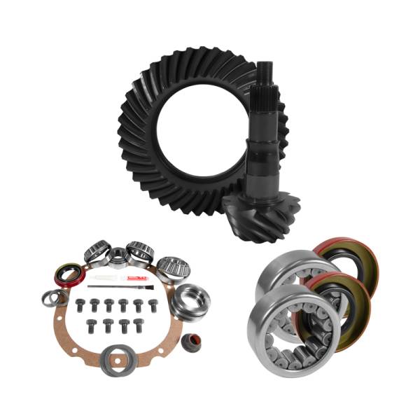 Yukon Gear & Axle - Yukon Gear 8.8in Ford 4.56 Rear Ring & Pinion Install Kit 2.99in OD Axle Bearings and Seals | YGK2068 - Image 1