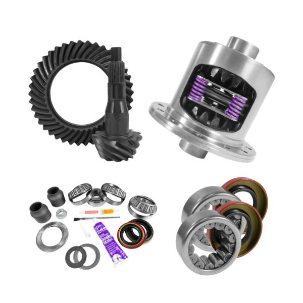 Yukon Gear & Axle - Yukon 9.75in Ford 4.11 Rear Ring & Pinion Install Kit 34 Spline Positraction 2.99in Axle Bearing | YGK2099 - Image 1