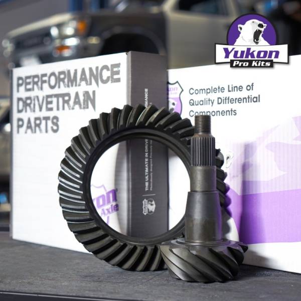 Yukon Gear & Axle - Yukon Gear 10.5in Ford 4.56 Rear Ring & Pinion Install Kit 35 Spline Positraction | YGK2142 - Image 1