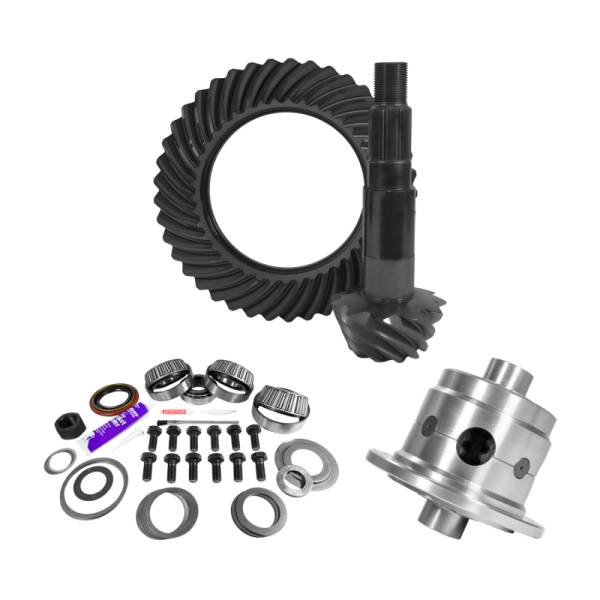 Yukon Gear & Axle - Yukon Gear 11.25in Dana 80 3.73 Rear Ring & Pinion Install Kit 35 Spline Positraction 4.125in BRG | YGK2165 - Image 1