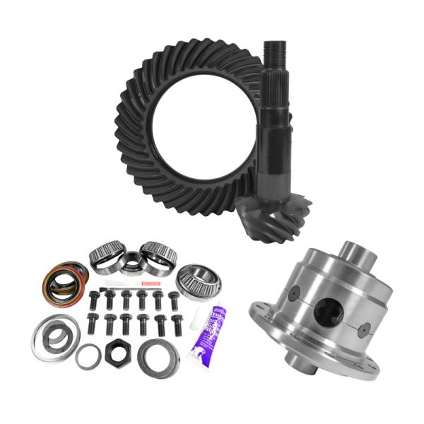 Yukon Gear & Axle - Yukon Gear 11.25in Dana 80 Thin 3.73 Rear Ring & Pinion Install Kit 35 Spline Positraction 4.375in | YGK2180 - Image 1