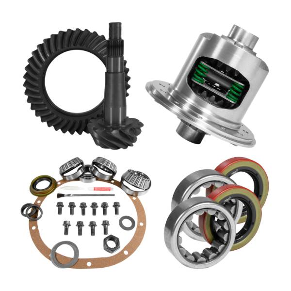 Yukon Gear & Axle - Yukon Gear 8.25in CHY 4.88 Rear Ring & Pinion Install Kit Positraction 1.618in ID Axle Bearings | YGK2198 - Image 1