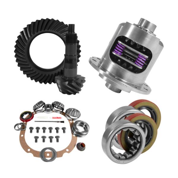 Yukon Gear & Axle - Yukon Gear 8.8in Ford 3.55 Rear Ring & Pinion Install Kit 2.25in OD Axle Bearings and Seals | YGK2217 - Image 1