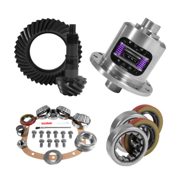 Yukon Gear & Axle - Yukon Gear 7.5in GM 3.42 Rear Ring & Pinion Install Kit 26 Spline Positraction 2.25in Axle Bearings | YGK2241 - Image 1