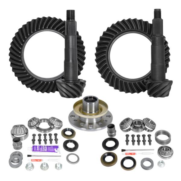 Yukon Gear Ring & Pinion Gear Kit Front & Rear for Toyota 8/7.5R Diff (w/Factory Locker) 4.56 Ratio | YGKT002-456 - Image 1