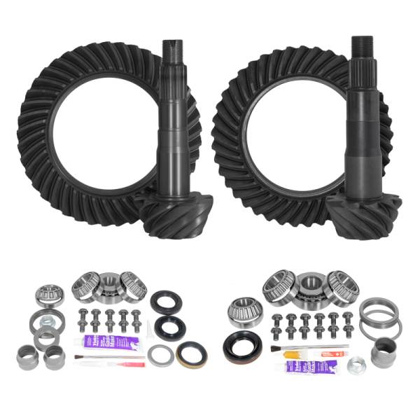 Yukon Ring & Pinion Gear Kit Front & Rear for Toyota 8.2/8IFS Diff (w/o Factory Locker) 4.88 Ratio | YGKT008-488-3 - Image 1