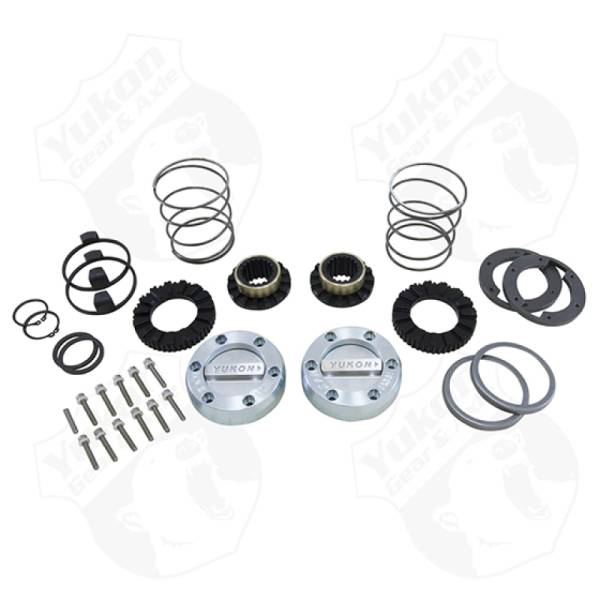 Yukon Gear & Axle - Yukon Gear Hardcore Locking Hub Set For Dana 44 / GM & Ford 1/2 & 3/4 Ton / 19 Spline | YHC70006 - Image 1
