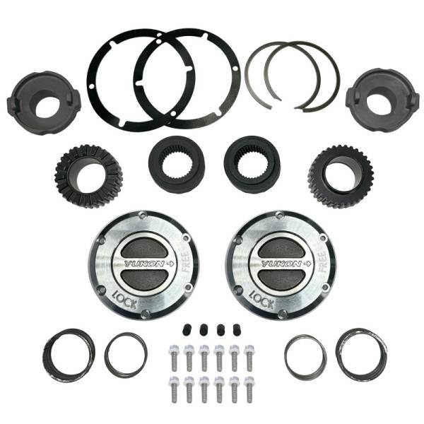 Yukon Gear & Axle - Yukon Gear 05-22 Ford F250/F350/F450/F550 Superduty 35-Spline Hardcore Locking Hub Set | YHC70011 - Image 1