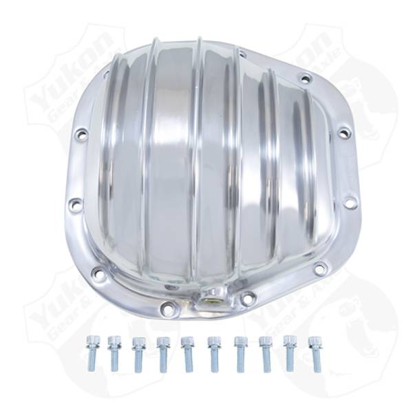 Yukon Gear & Axle - Yukon Gear Polished Aluminum Cover Ford 10.25in and 10.5in Ford | YP C2-F10.25 - Image 1