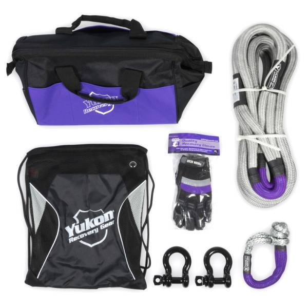 Yukon Gear & Axle - Yukon Gear Recovery Gear Kit w/7/8in Kinetic Rope | YRGKIT-1 - Image 1