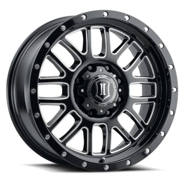 ICON - ICON Alpha 20x9 6x135 16mm Offset 5.625in BS Gloss Black Milled Spokes Wheel | 1220906356GBMW - Image 1