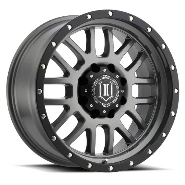 ICON - ICON Alpha 20x9 6x135 16mm Offset 5.625in BS Gunmetal Wheel | 1220906356GM - Image 1
