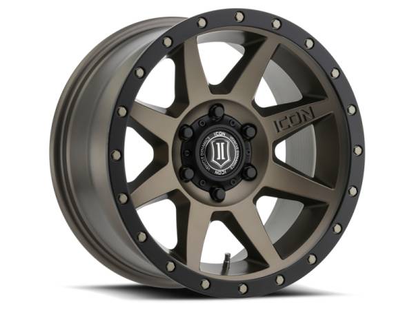 ICON - ICON Rebound 17x8.5 6x120 0mm Offset 4.75in BS 67mm Bore Bronze Wheel | 1817859447BR - Image 1