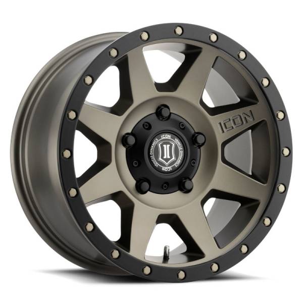 ICON - ICON Rebound 18x9 5x150 25mm Offset 6in BS 110.1mm Bore Bronze Wheel | 1818905560BR - Image 1