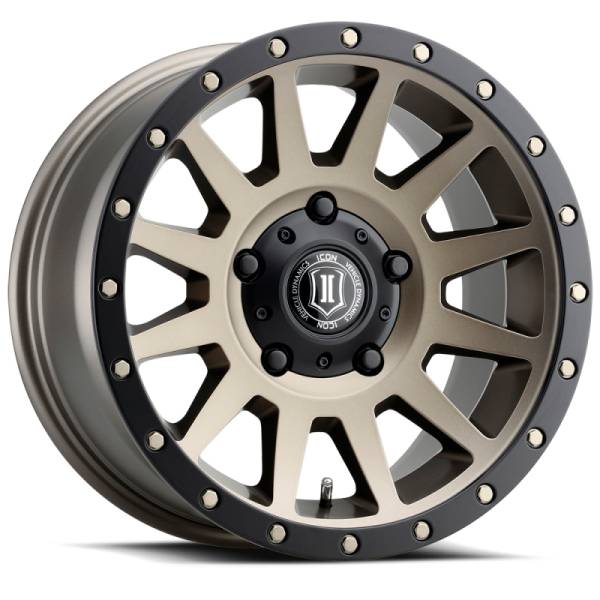ICON - ICON Compression 17x8.5 5x150 25mm Offset 5.75in BS 110.1mm Bore Bronze Wheel | 2017855557BR - Image 1
