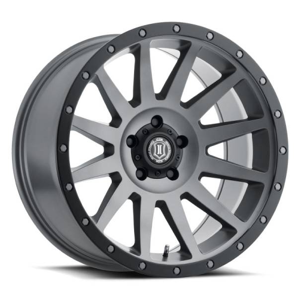 ICON - ICON Compression 20x10 5x150 -19mm Offset 4.75inBS Titanium Wheel | 2020105547TT - Image 1
