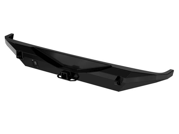 ICON - ICON 2018+ Jeep Wrangler JL Pro Series Rear Bumper w/Hitch/Tabs | 25161 - Image 1