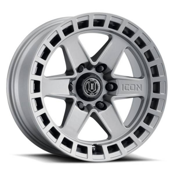 ICON - ICON Raider 17x8.5 6x120 0mm Offset 4.75in BS Titanium Wheel | 3417859447TT - Image 1