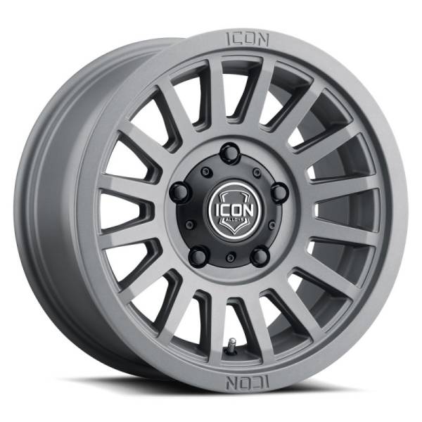 ICON - ICON Recon SLX 17x8.5 6x5.5 BP 0mm Offset 4.75in BS 106.1mm Bore Charcoal Wheel | 3617858347CH - Image 1