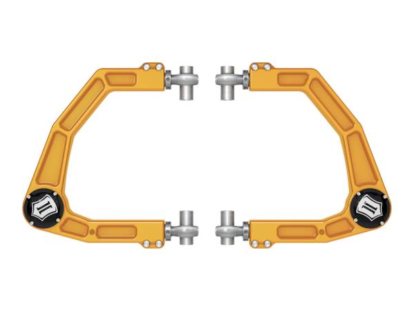 ICON - ICON 2024 Toyota Tacoma Billet Upper Control Arm w/ Delta Joint Pro - Gold Anodized | 58552GDJ - Image 1