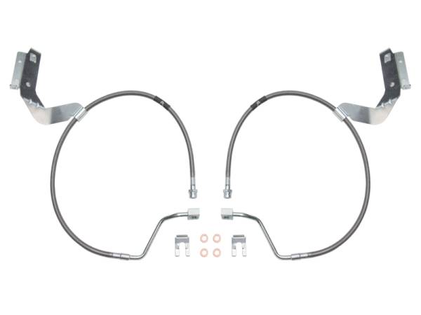 ICON - ICON 2017+ Ford F-250/F-350 Front 4.5 & 7in Extended SS Brake Line Kit | 61110 - Image 1