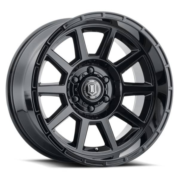 ICON - ICON Recoil 20x10 6x5.5 -24mm Offset 4.5in BS Gloss Black Wheel | 6220108345GB - Image 1