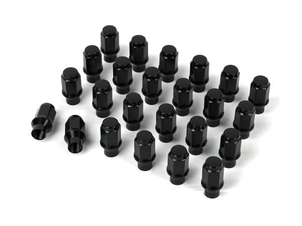 ICON - ICON Alloys Lug Nut Kit Black - 14x1.5 - 24 Lug Nuts w/ Custom Shank | 89141524B-ET - Image 1