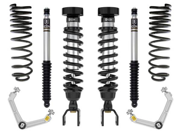 ICON - 2019+ Ram 1500 2-3in. Stage 2 Suspension System w/ Billet Upper Control Arms | K213112 - Image 1