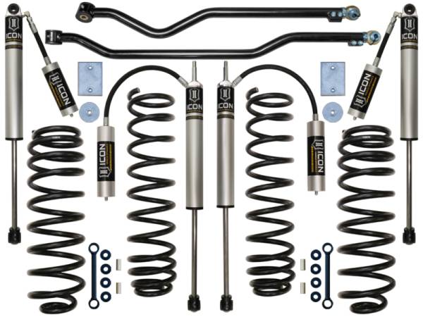 ICON - ICON 07-18 Jeep Wrangler JK 3in Stage 3 Suspension System | K22003 - Image 1