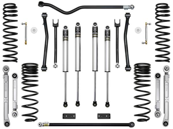 ICON - ICON 2020+ Jeep Gladiator 2.5in Stage 5 Suspension System (BILLET) | K22105 - Image 1
