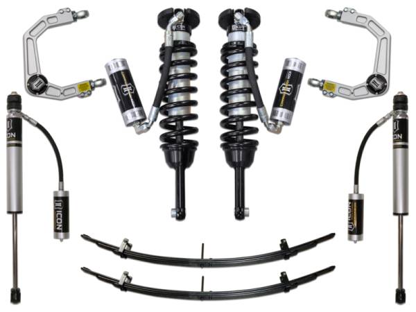ICON - ICON 05-15 Toyota Tacoma 0-3.5in/2016+ Toyota Tacoma 0-2.75in Stg 4 Suspension System w/Billet Uca | K53004 - Image 1