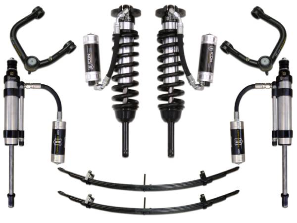 ICON - ICON 05-15 Toyota Tacoma 0-3.5in/2016+ Toyota Tacoma 0-2.75in Stg 7 Suspension System w/Tubular Uca | K53007T - Image 1