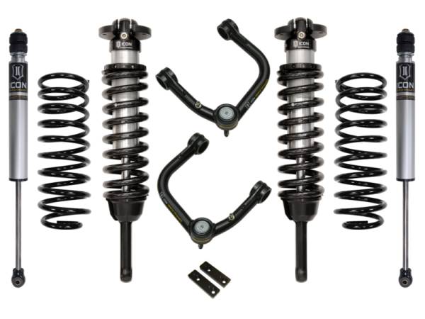 ICON - ICON 03-09 Toyota 4Runner/FJ 0-3.5in Stage 2 Suspension System w/Tubular Uca | K53052T - Image 1