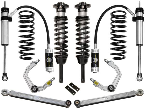 ICON - ICON 03-09 Toyota 4Runner/FJ 0-3.5in Stage 4 Suspension System w/Billet Uca | K53054 - Image 1