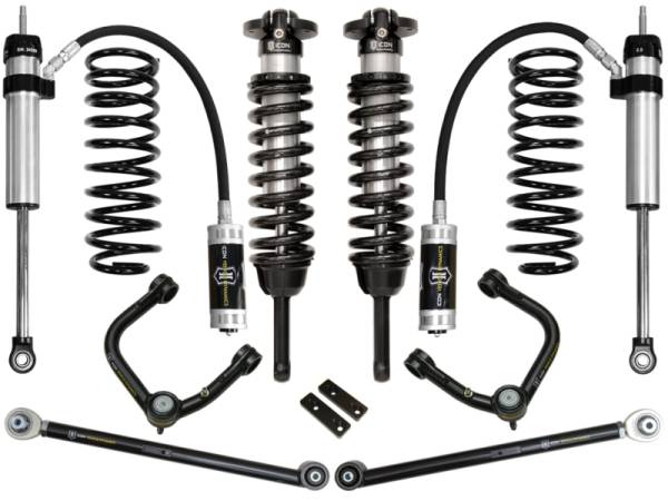 ICON - ICON 2010+ Toyota FJ/4Runner 0-3.5in Stage 4 Suspension System w/Tubular Uca | K53064T - Image 1