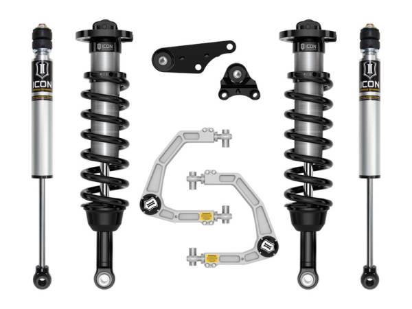 ICON - ICON 2024+ Toyota Tacoma 1.25in-3in Stage 2 Suspension System - Billet | K53292 - Image 1