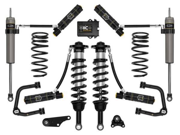 ICON - ICON 2024+ Toyota Tacoma 1.25in-3in Stage 6 Suspension System Tubular w/ Triple Rate Spring | K53296TS - Image 1