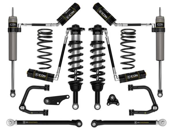 ICON - ICON 2024+ Toyota Tacoma 1.25in-3in Stage 7 Suspension System Tubular w/ Triple Rate Spring | K53297TS - Image 1