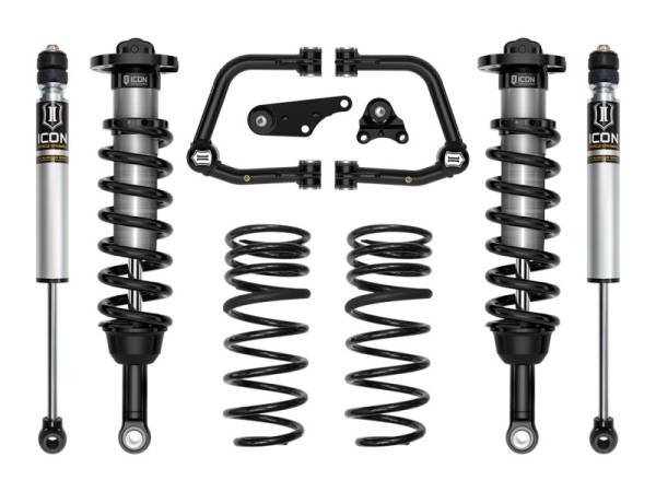 ICON - ICON 2024 Toyota Land Cruiser 250 Series Stage 2 Tubular Suspension System, 1.25-3in Lift | K53362T - Image 1