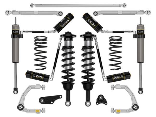 ICON - ICON 2024 Toyota Land Cruiser 250 Series 1.25-3in Lift Stage 7 Suspension System Billet | K53367 - Image 1