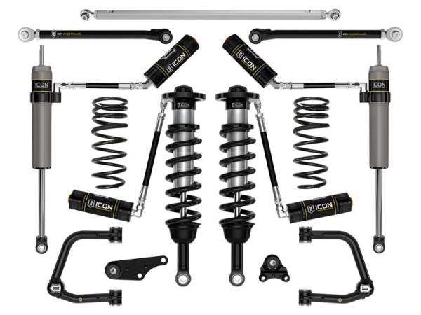 ICON - ICON 2024 Toyota Land Cruiser 250 Series 1.25-3in Lift Stage 7 Suspension System Tubular | K53367T - Image 1