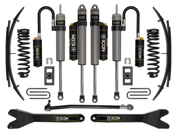 ICON - ICON 2023 Ford F250/F350 Super Duty 2.5in Stage 4 Suspension System w/ Expansion Pack | K62564RL - Image 1