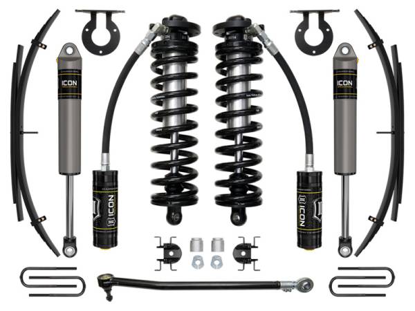 ICON - ICON 17-23 Ford F-250/F-350 2.5-3in Stage 2 Coilover Conversion System w/ Expansion Pack | K63142L - Image 1