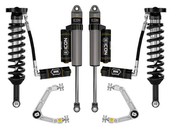 ICON - ICON 2023 Chevrolet Colorado 1.75-2.5in Stage 4 Suspension System w/ Billet UCA | K73094 - Image 1