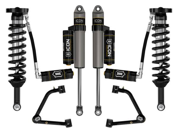 ICON - ICON 2023 Chevrolet Colorado 1.75-2.5in Stage 4 Suspension System w/ Tubular UCA | K73094T - Image 1