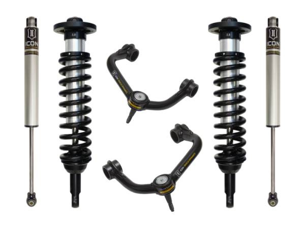 ICON - ICON 04-08 Ford F-150 4WD 0-2.63in Stage 2 Suspension System w/Tubular Uca | K93021T - Image 1