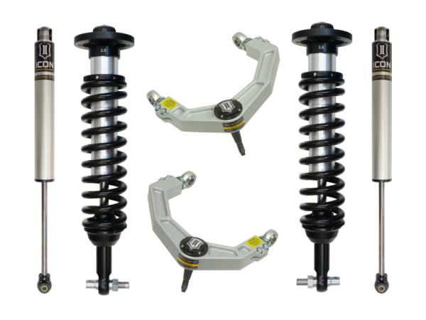ICON - ICON 2014 Ford F-150 4WD 0-2.63in Stage 2 Suspension System w/Billet Uca | K93062 - Image 1